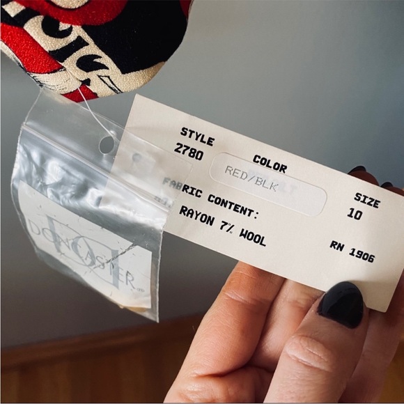 NWT Vintage Doncaster Floral print wool blazer - Picture 8 of 8